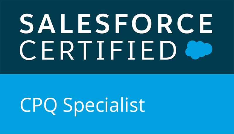 salesforce certified CPQ Specialist